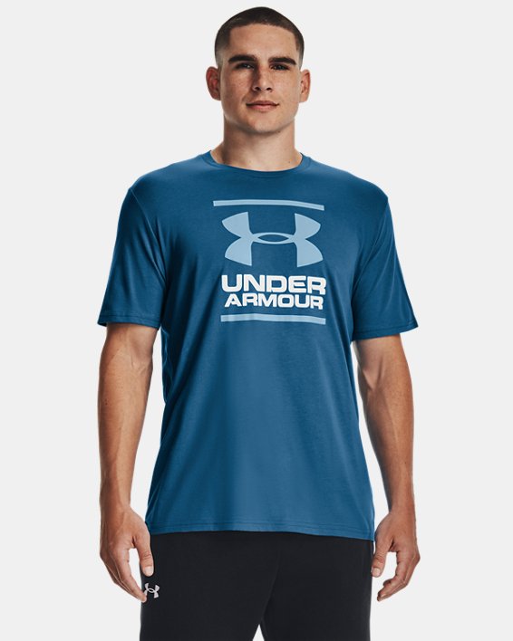 Men's UA GL Foundation Short Sleeve T-Shirt in Blue image number 0